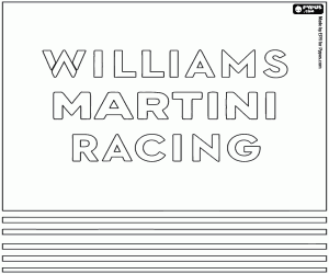 Colora Logo dil Williams Martini Racing