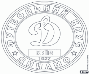 Colora Logo di Dinamo Kiev