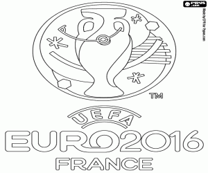Colora Logo di Euro 2016