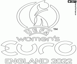 Colora Logo Euro 2022 femminile