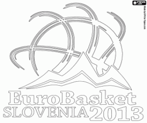 Colora Logo EuroBasket 2013 Slovenia