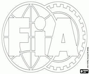 Colora Logo della FIA