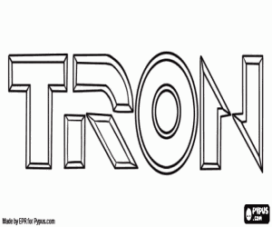 Colora Logo del film Tron