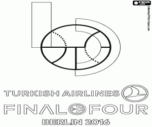 Colora Logo Finale di Euroleague Berlino 2016