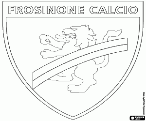 Colora Logo del Frosinone Calcio