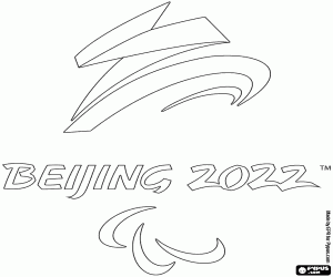 Colora Logo Giochi Paralimpici Pechino 2022