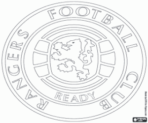 Colora Logo di Glasgow Rangers