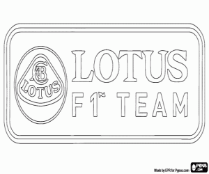 Colora Logo Lotus F1 Team
