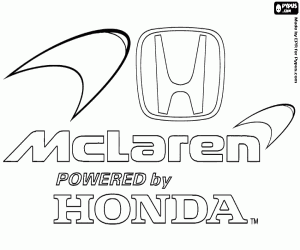 Colora Logo McLaren Honda