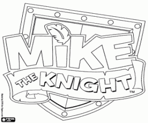 Colora Logo di Mike The Knight
