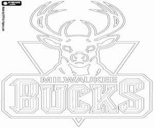 Colora Logo di Milwaukee Bucks