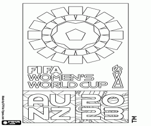 Colora Logo mondiale femminile FIFA 2023