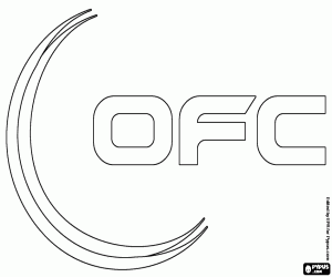 Colora Logo OFC, calcio in Oceania