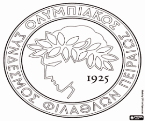 Colora Logo di Olympiacos FC