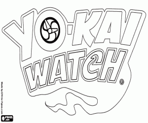 Colora Logo originale Yo-kai Watch