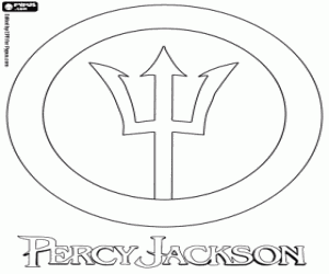Colora Logo di Percy Jackson