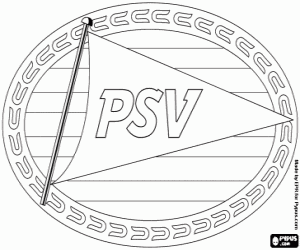 Colora Logo di PSV Eindhoven
