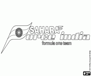 Colora Logo Sahara Force India F1 Team