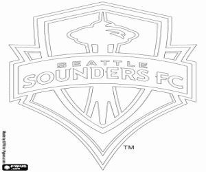 Colora Logo di Seattle Sounders