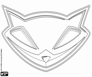 Colora Logo di Sly Raccoon, Sly Cooper