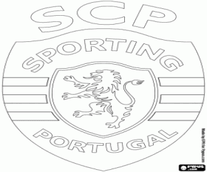 Colora Logo Sporting Lisbona