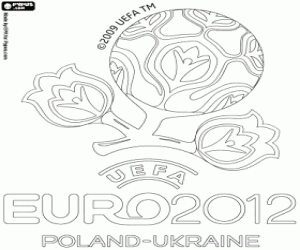 Colora Logo di UEFA EURO 2012