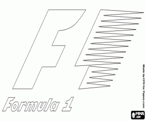 Colora Logo ufficiale della Formula 1