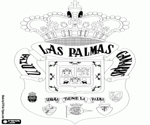Colora Logo della Union Deportiva Las Palmas