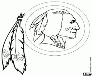 Colora Logo di Washington Redskins