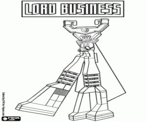Colora Lord Business, il film Lego