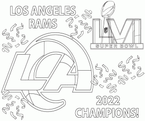 Colora Los Angeles Rams, Super Bowl 2022