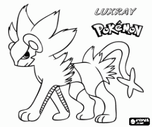 Colora Luxray, Pokémon