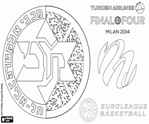 Colora Maccabi, campione di Eurolega 2014