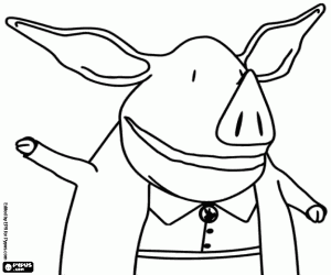 Colora La maestra Mrs. Hoggenmüller