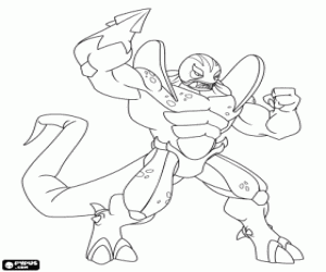 Colora Magmion, il Signore del Vulcano