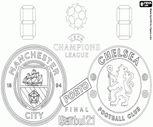 Colora Manchester City-Chelsea, finale 2021