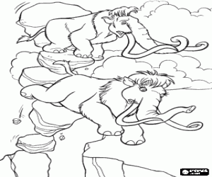 Colora Manny ed Ellie in pericolo