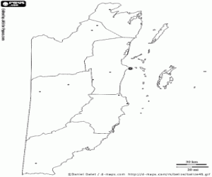 Colora Mappa di Belize