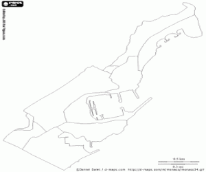 Colora Mappa di Monaco
