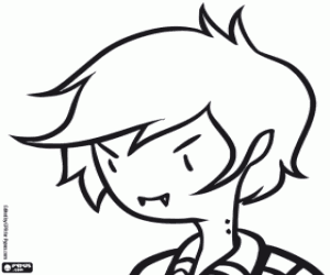 Colora Marshall Lee, il re vampiro