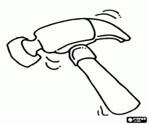 Colora Un martello carpentiere