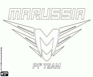 Colora Marussia F1 Team logo