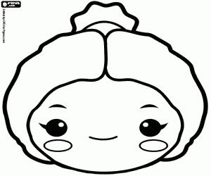 Colora Maschera della dea Diana o Artemis