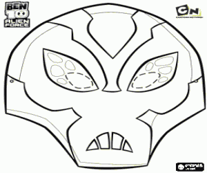 Colora Maschera di Gelone, Ben 10 Alien Force