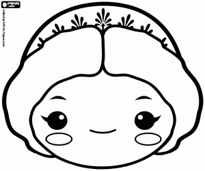 Colora Maschera di Giunone, maschera di Hera