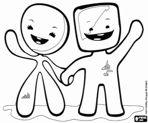 Colora Mascotte di Torino 2006