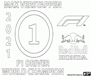Colora Max Verstappen, Campione di F1 2021