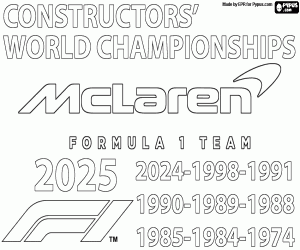 Colora McLaren, decimo campione di F1 nel 2025