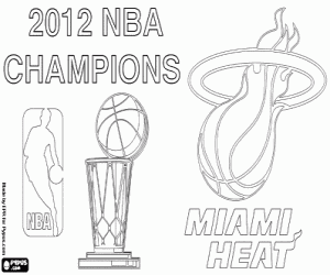 Colora Miami Heat Campione NBA 2012