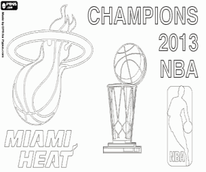 Colora Miami Heat Campione NBA 2013